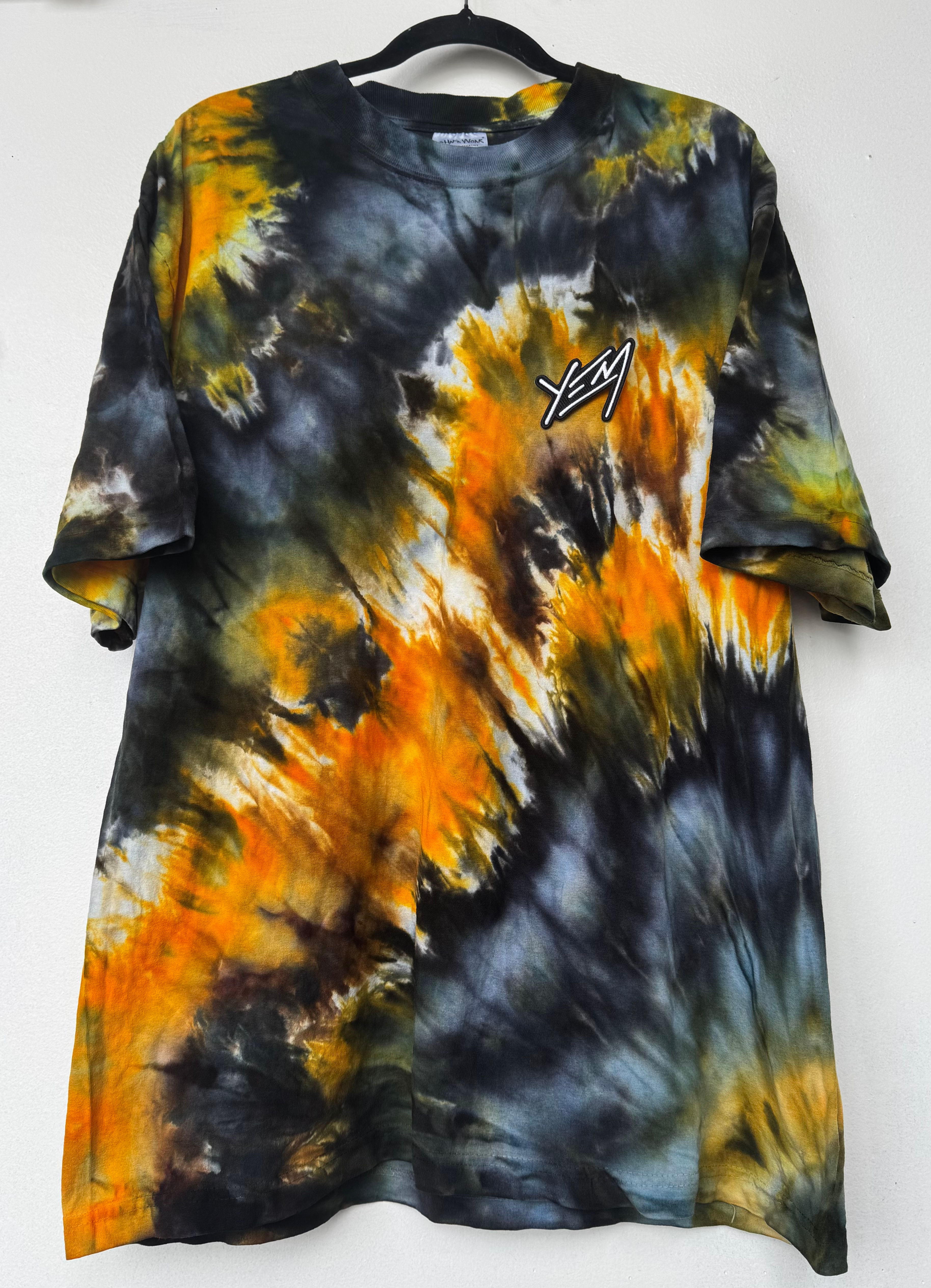 LG Ice Dyed SHAKA WEAR Tee w YEM Patch