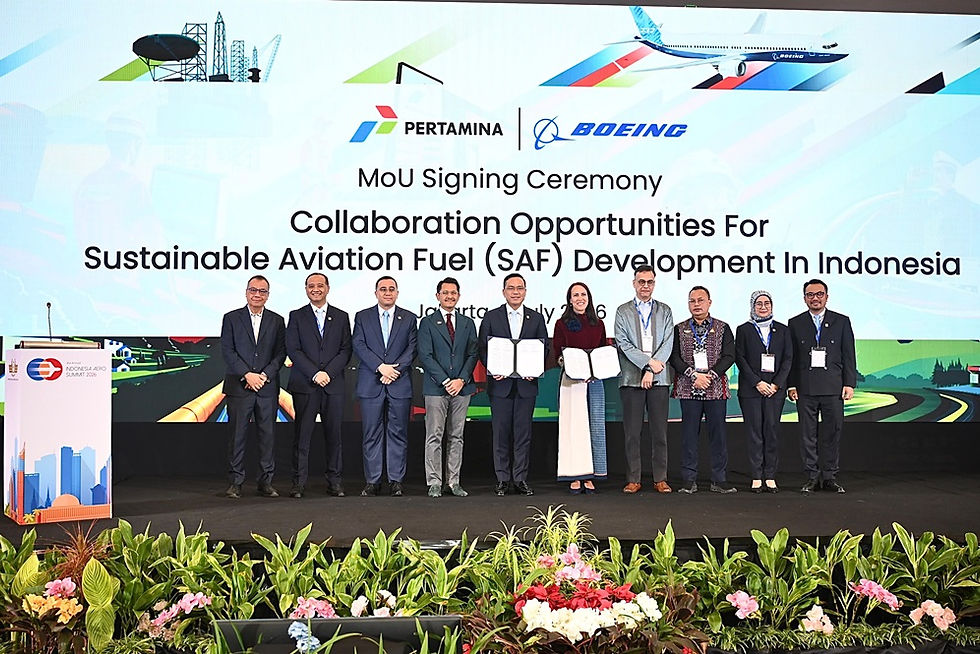Pertamina, Boeing explore opportunities to develop Indonesia’s SAF ecosystem