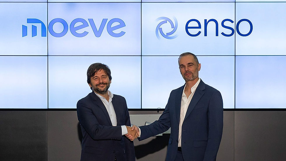 Moeve, Enso join forces to accelerate industrial decarbonization using biomass, renewable gases