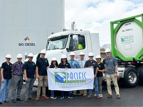 Pacific Biodiesel completes 1st sunflower-biodiesel delivery from its Kauai ag operations