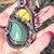 Black Hole Sun (Rainbow Obsidian, Bumblebee Jasper, & Citrine facets)