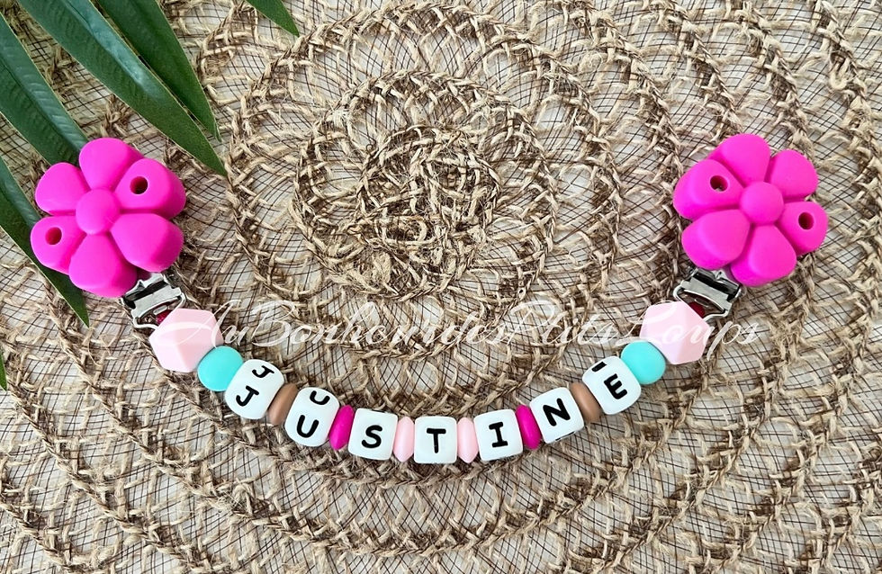 Miniature : Accroche doudou en silicone