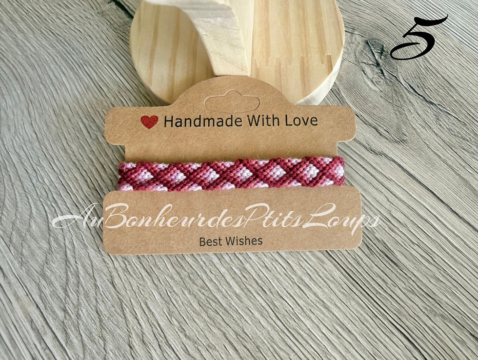 Miniature : Bracelets brésiliens 5 couleurs