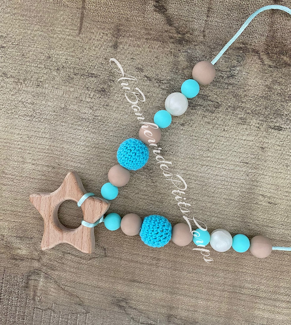 Miniature : Collier d'allaitement / portage étoilé