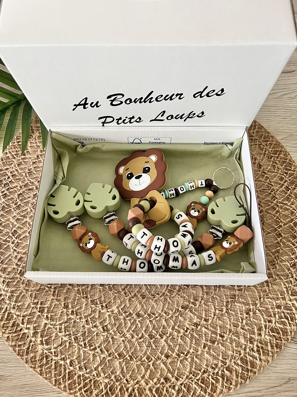 Miniature : Coffret de naissance personnalisable Blanc