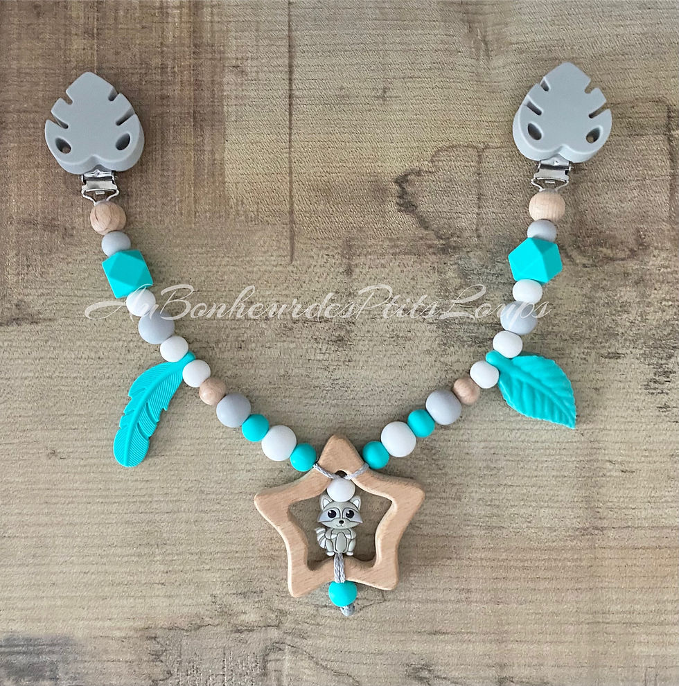 Miniature : Chaînette pour poussette étoile