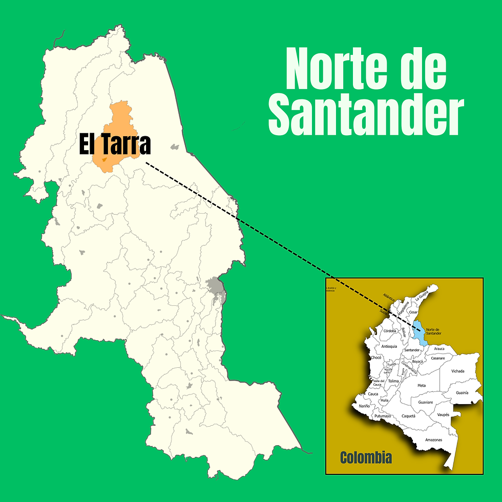 Ubicación de El Tarra