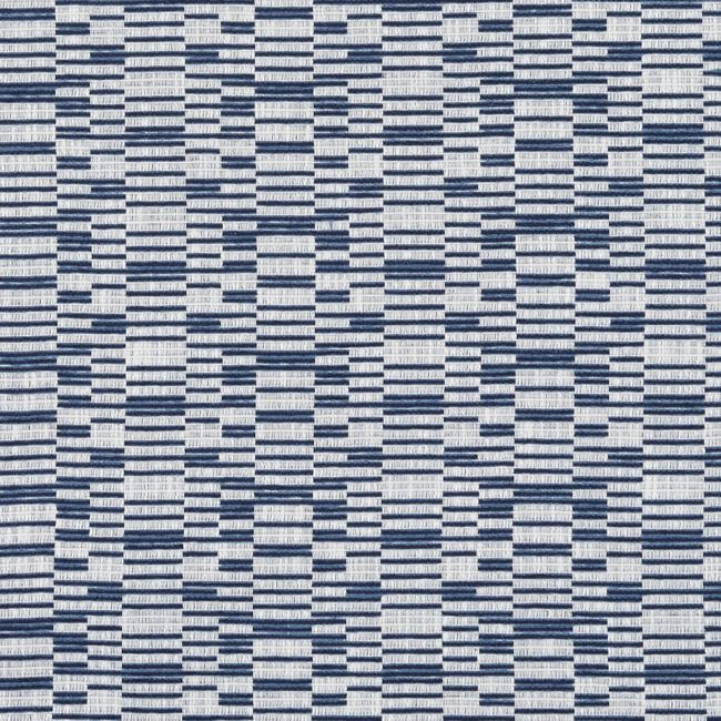 Thumbnail: Chenille upholstery fabric with a contemporary broken stripe design and textured weave, finished with Crypton Home technology