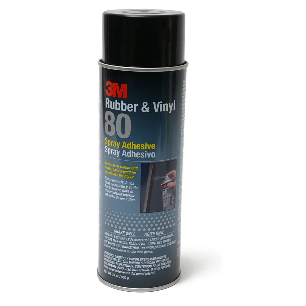 3M 80 Super Trim Adhesive – 18oz High-Strength Spray for Vinyl & Rubber