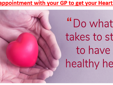 Have your Heart Checked Today by your GP