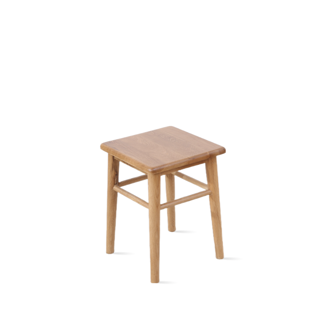 FRAIS-美國FAS級橡木實木日式梳妝檯櫈