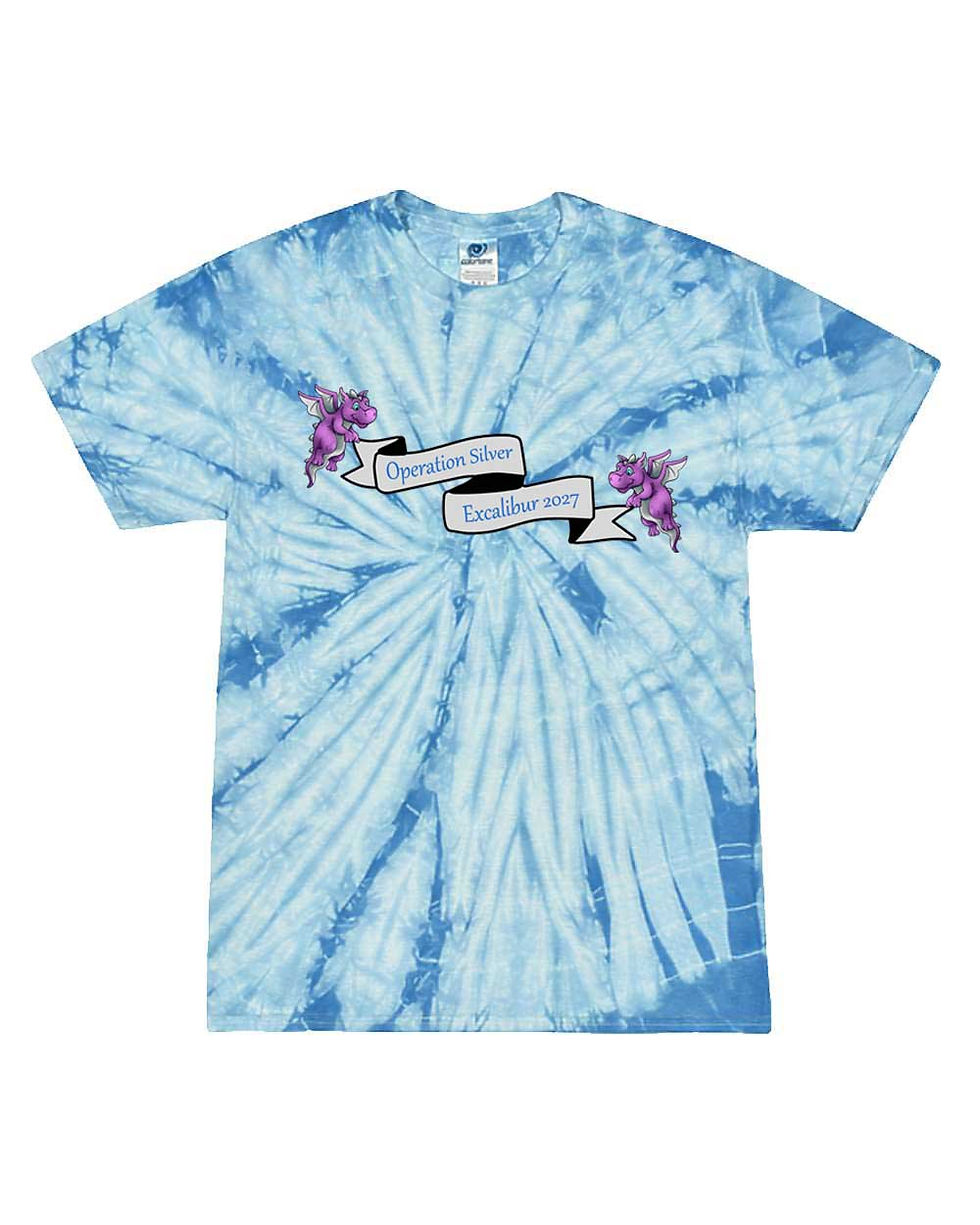 Thumbnail: 25th Anniversary Printed Unisex Multi-Color Tie-Dyed T-Shirt