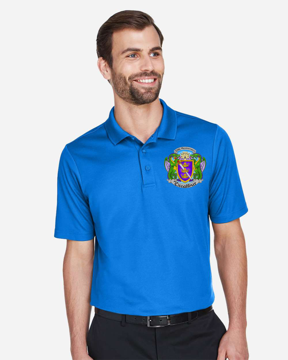 25th Anniversary Embroidered Unisex Polo Shirt