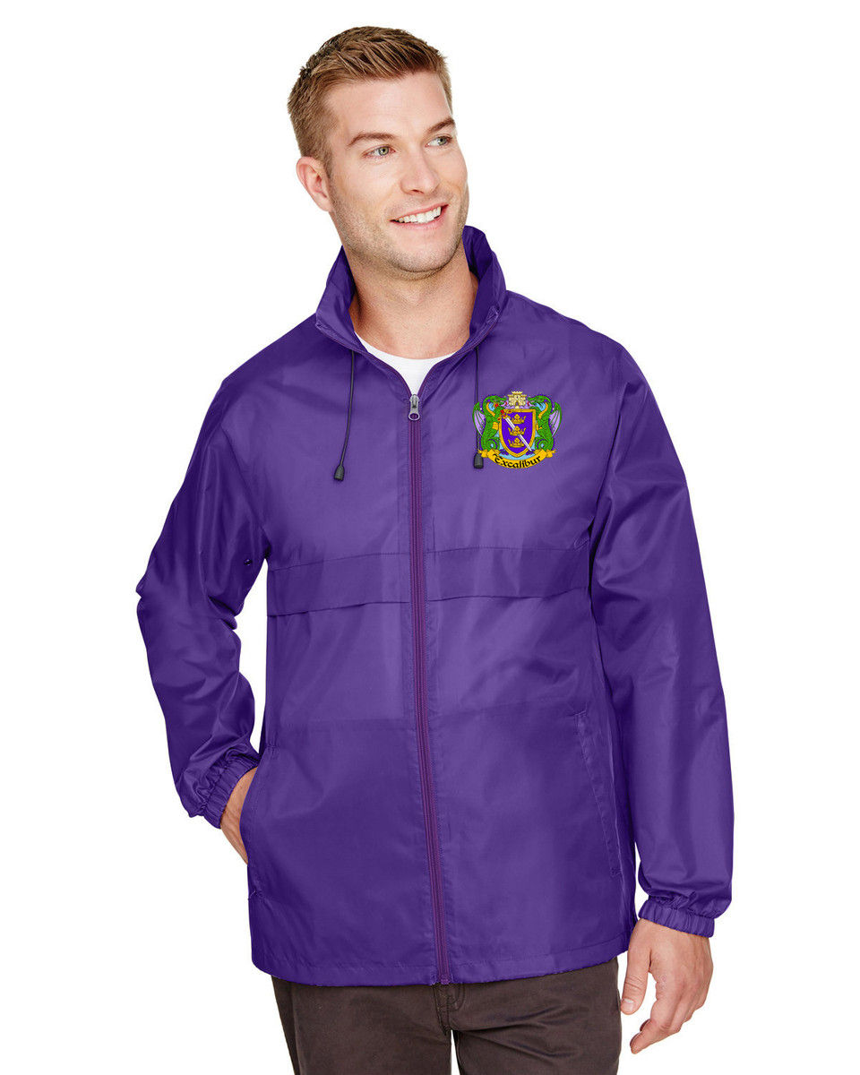 Printed Unisex Lightweight Weather Resistant Jacket