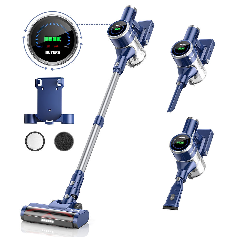 Miniatura: Aspirador de mano inalámbrico JR600 de 400W y 33000PA de potencia de succión