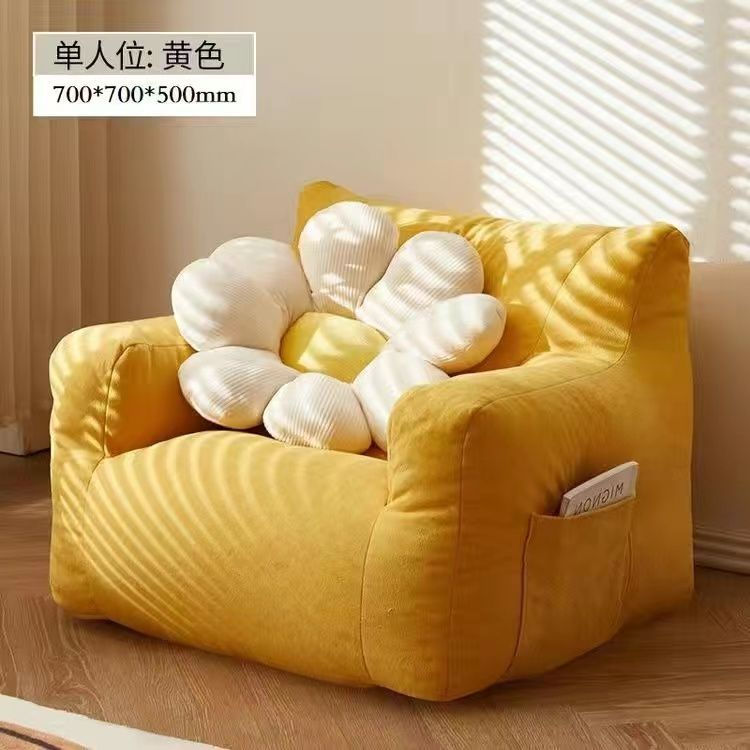 Miniatura: Lazy Sofá Tatami Dormitorio Doble Habitación Ins Viento Dormitorio Balcón Piso 
