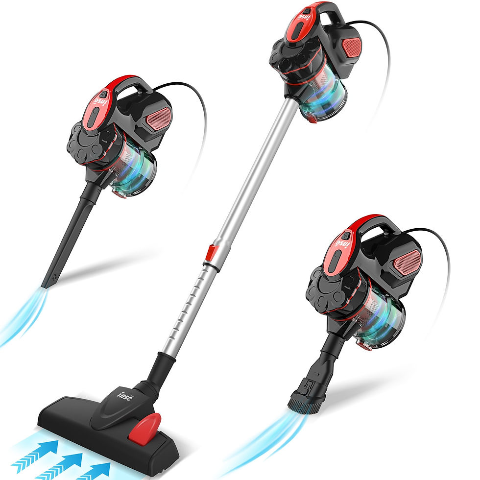 Miniatura: Aspirador con cable INSE I5 18Kpa Succión potente 600W Motor Aspirador de mano