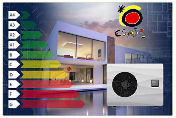 warmtepomp-voor-zwembad-met-villa-op-de-achtergrond-energie-label