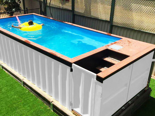 Containerzwembaden: Populair en vergunningsvrij