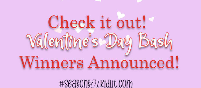 Check it out! Valentine's Day Bash Winners Announced!