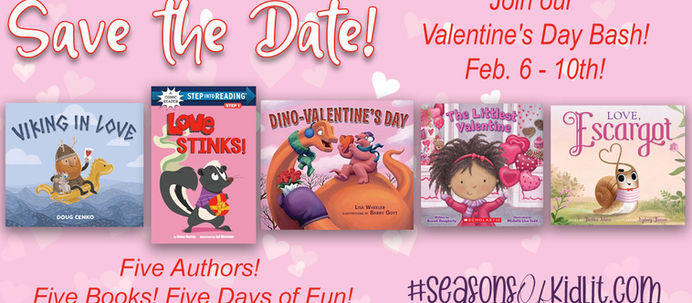 Join #SeasonsOfKidLit's Valentine's Day Bash - Starting Tomorrow!