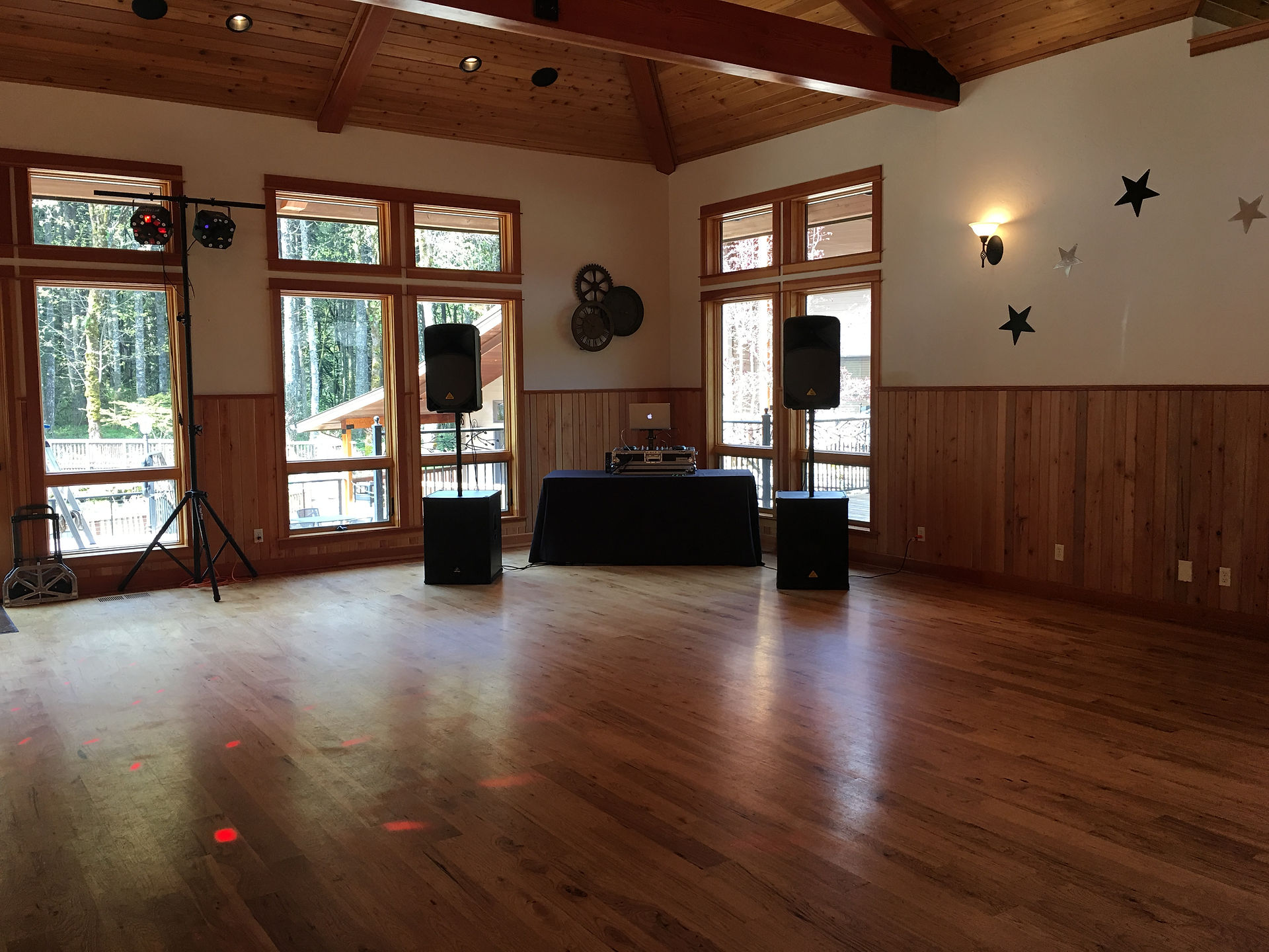 DJ set up time