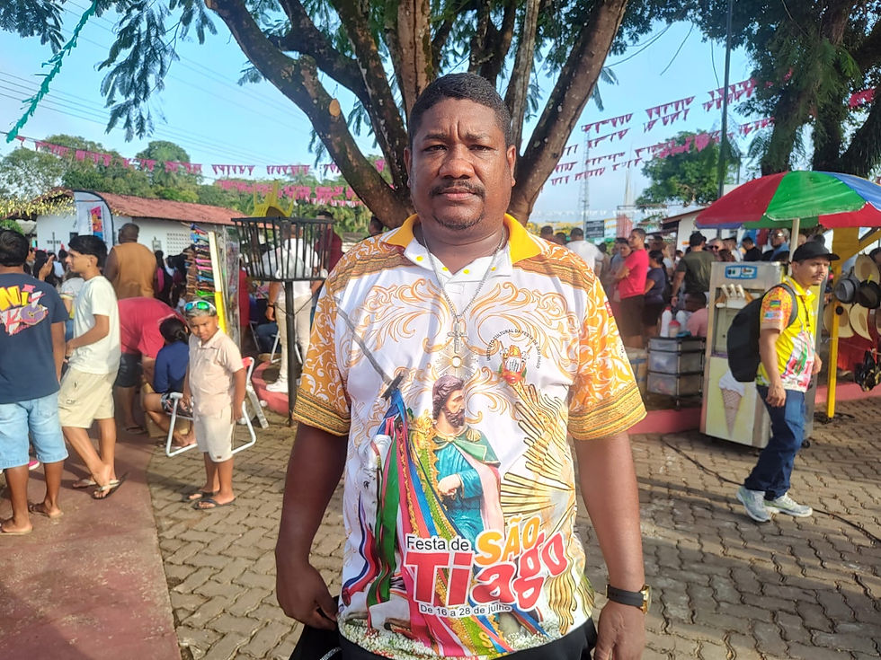 Alexandre Queiroz de Jesus, presidente do Instituto Cultural da Festa de São Tiago destacou a união da comunidade e do poder público para a realização do evento