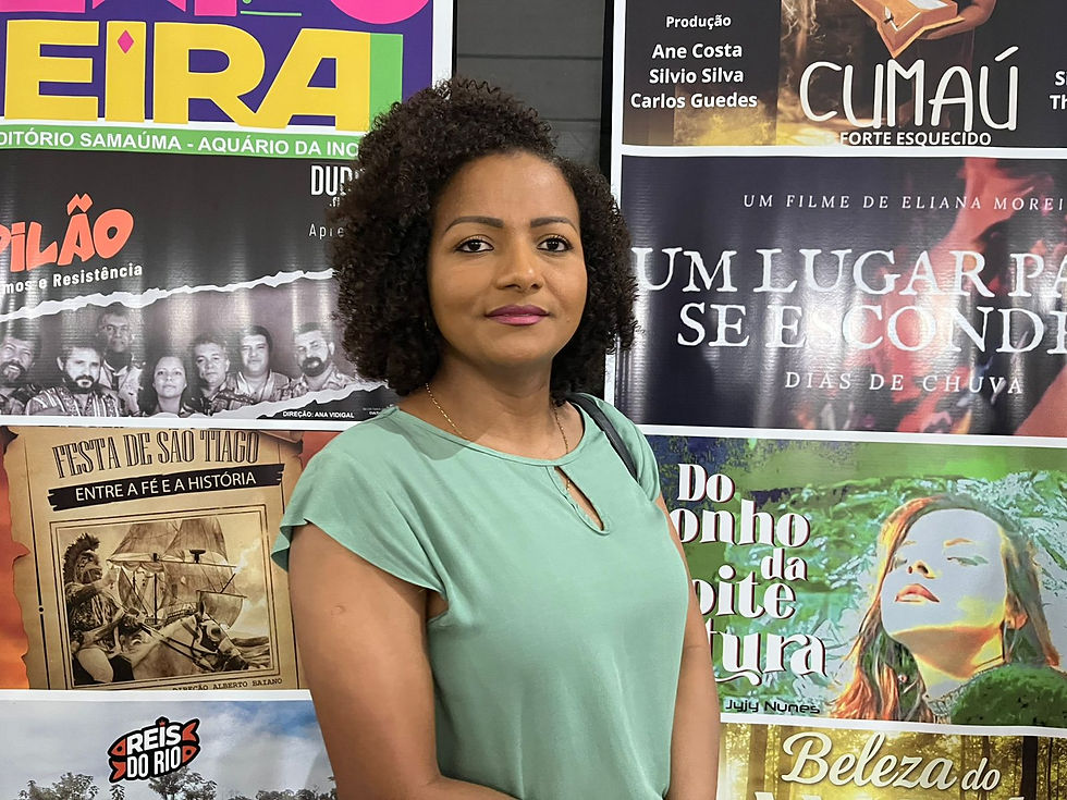 Uma das contempladas do edital é Eliana Moreira, pelo curta metragem um lugar para se esconder