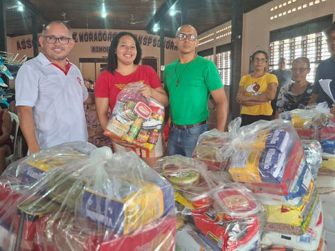 Associação do Perpétuo Socorro amplia apoio às famílias com entrega de 120 cestas