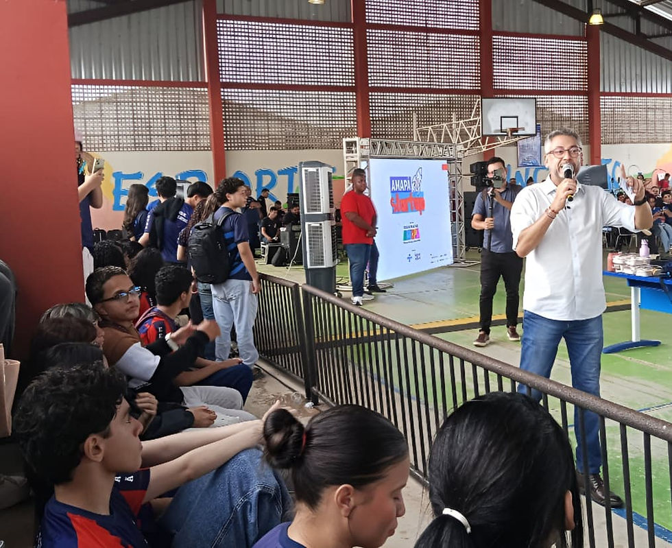 Durante o lançamento, o governador Clécio Luís explicou que o Amapá Startup pretende estimular e incentivar os jovens a empreender, a partir de suas próprias ideias