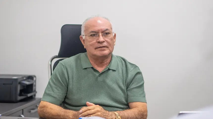 A reunião foi conduzida pelo secretário de Estado da Mineração, Mamede Barbosa (Arthur Alves/GEA)