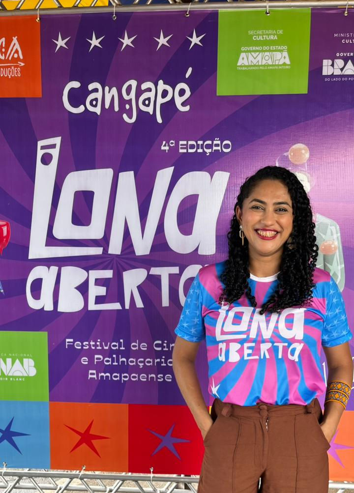 A coordenadora do festival e integrante da Companhia Cangapé, Alice Araújo