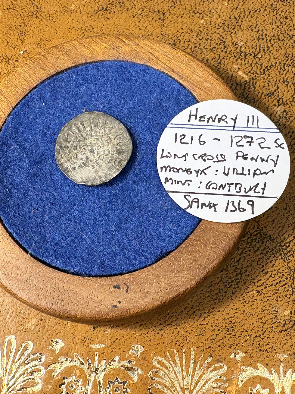 Thumbnail: Henry 111 1216-1272 long cross penny william on cantor class 5c 