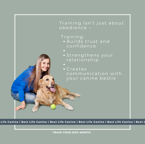 a woman and dog sitting