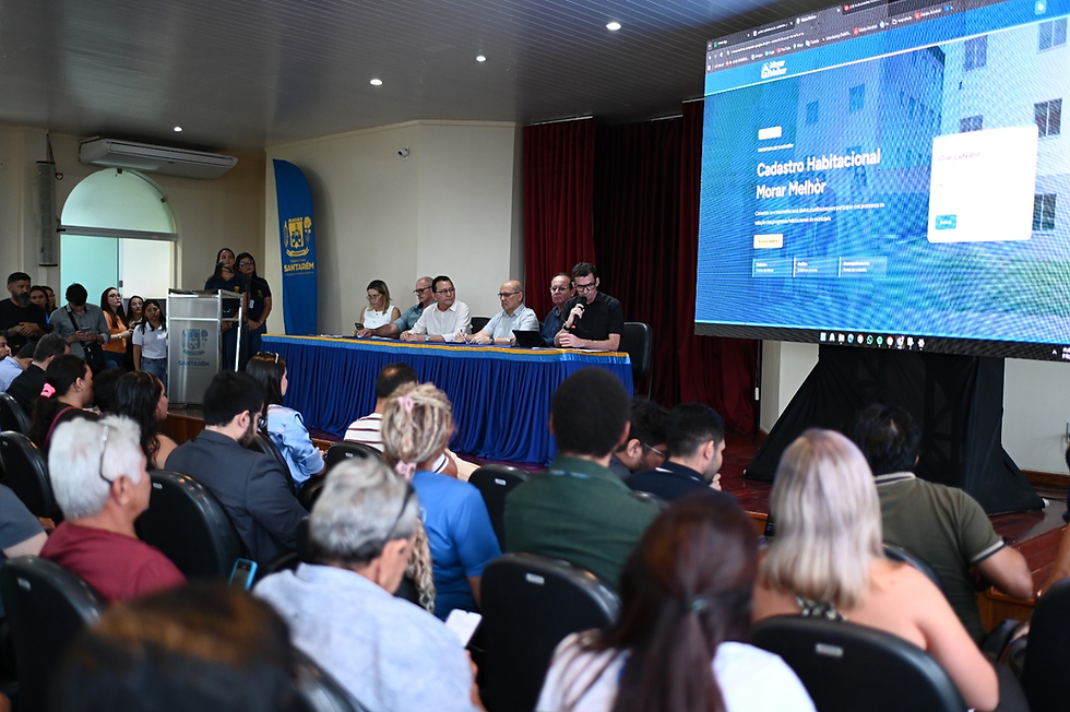 PREFEITURA DE SANTARÉM INICIA CADASTRO MUNICIPAL DE HABITAÇÃO