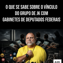 O QUE SE SABE SOBRE O VÍNCULO DO GRUPO DE JK COM GABINETES DE DEPUTADOS FEDERAIS