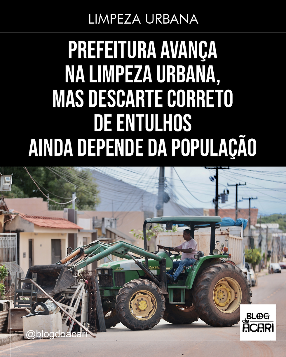 A Prefeitura de Santarém segue avançando em uma frente essencial, mas muitas vezes negligenciada no debate público: a limpeza urbana associada à conscientização da população.