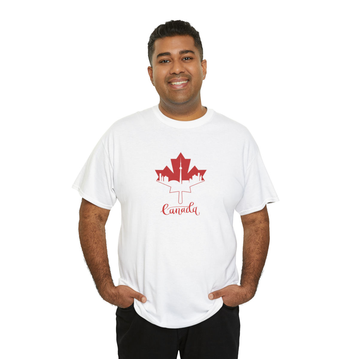 Canada Day Men's Heavy Cotton T-Shirt