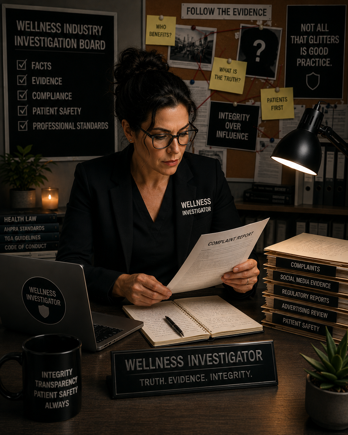 Writer: The Wellness Investigator