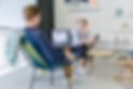 Besprechungssituation im Brand Identity Sprint von vrej in Köln