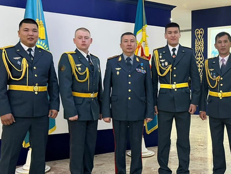 «ЖАС БҮРКІТ» ӘСКЕРИ-ПАТРИОТТЫҚ ҚОЗҒАЛЫСЫНЫҢ ТӘРБИЕЛЕНУШІ ЖАС БҮЛДІРШІНДЕРІ ӨНЕР КӨРСЕТТІ