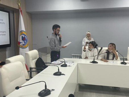 «Бақытты балалар бейбіт елдің тірегі» тақырыбында қалалық пікірсайыс турнирі