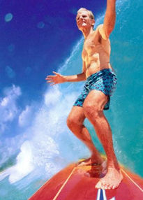 Harold Ige, senior surfer -Sun Star photo