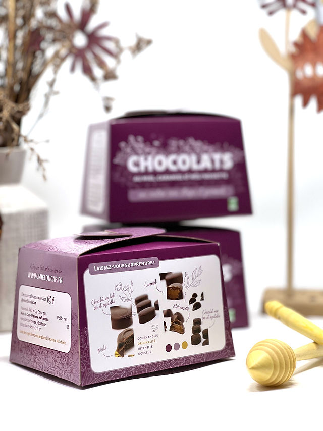 chocolat bio et équitable au miel du cap corse
