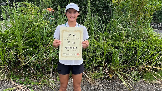 埼玉中体連　第３位　稲葉はんな