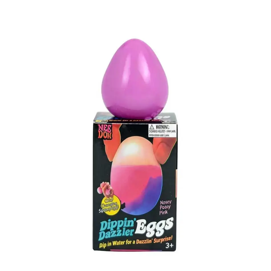 Thumbnail: NeeDoh Snow Ball Crunch Squishy – Stress Relief Sensory Fidget Toy