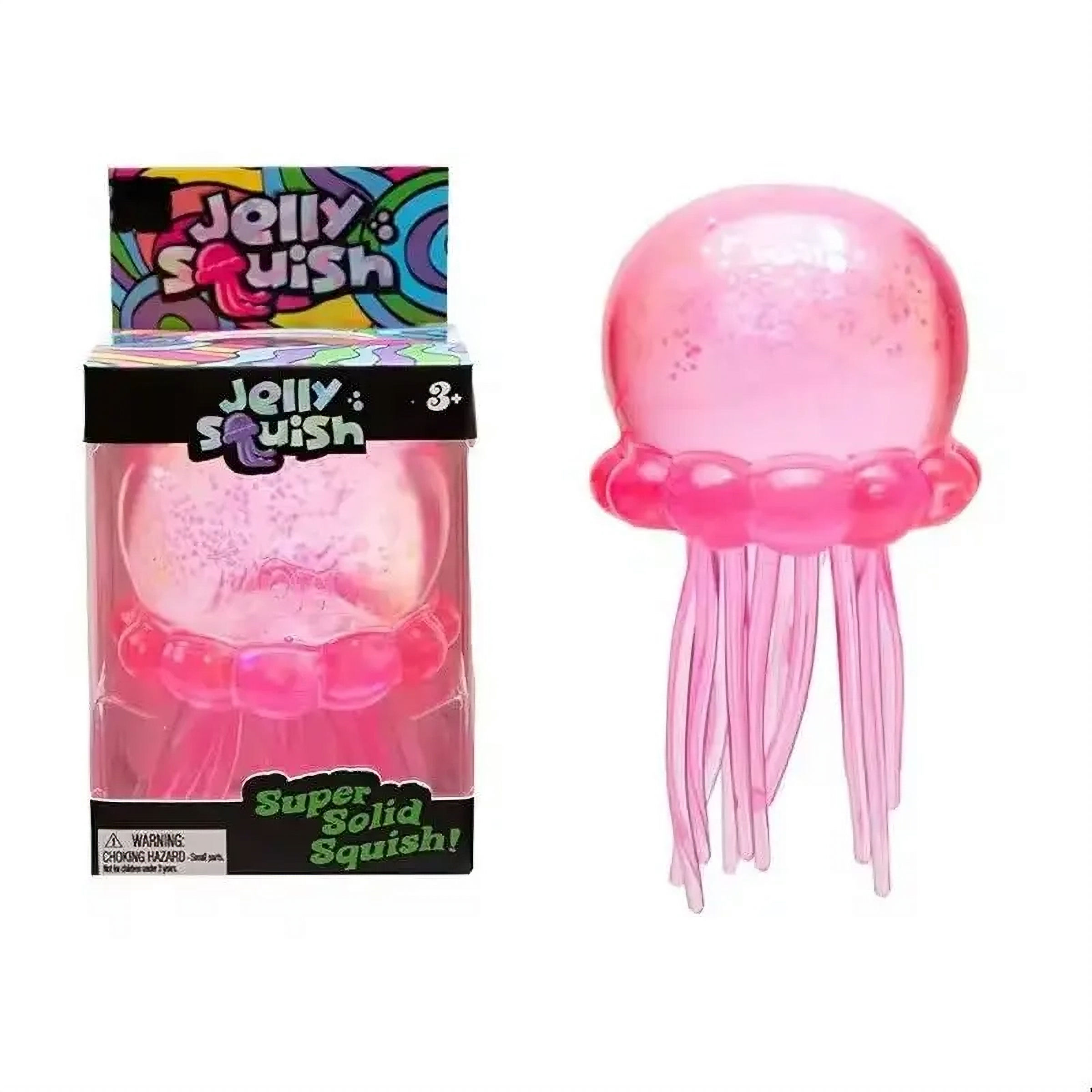 Schylling NeeDoh Jellyfish Nice Cube – Stress Relief Fidget Toy