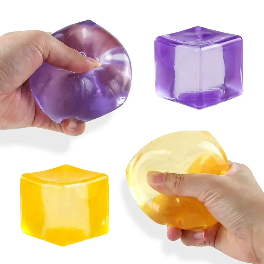Thumbnail: NeeDoh Snow Ball Crunch Squishy – Stress Relief Sensory Fidget Toy