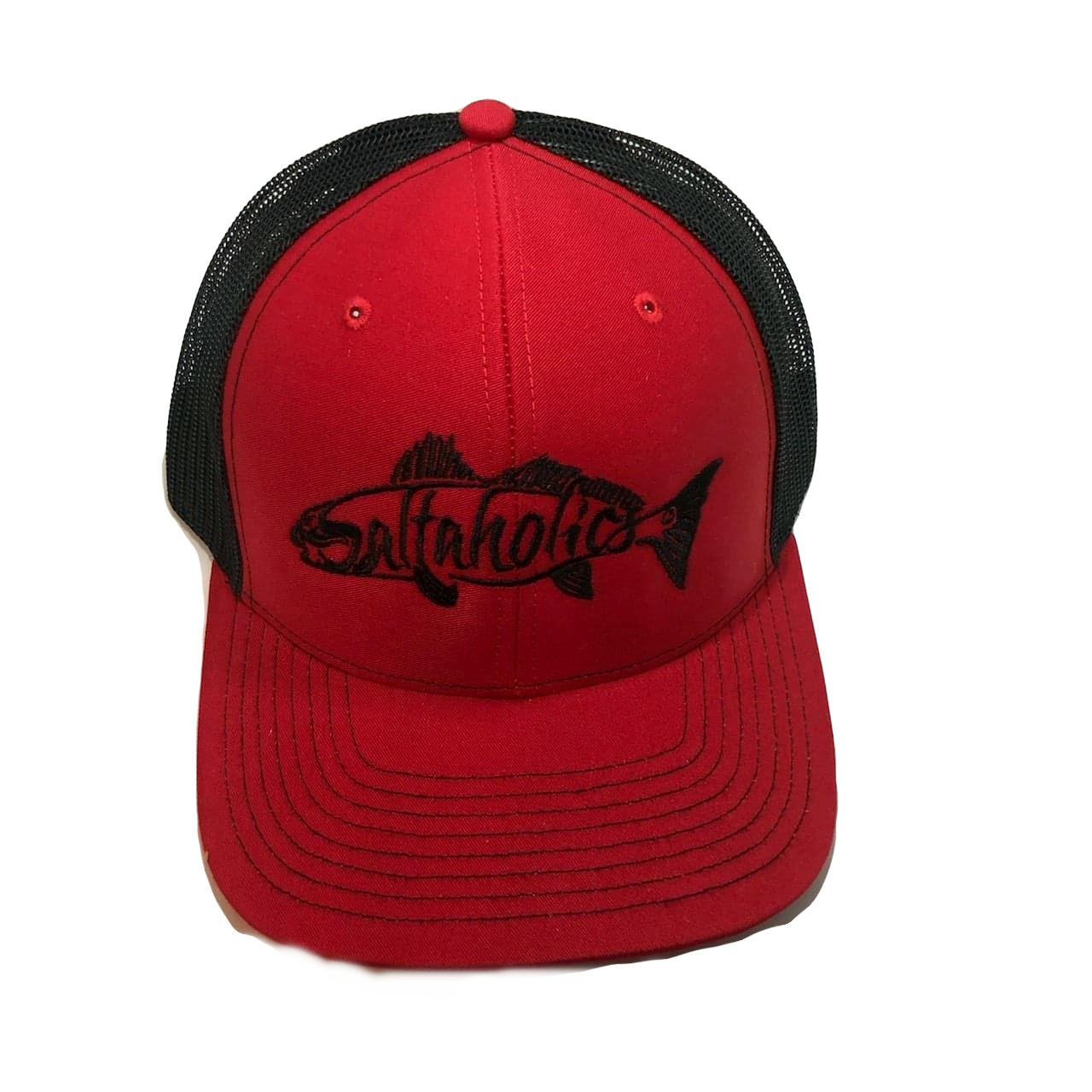 Saltaholics Redfish Red and Black