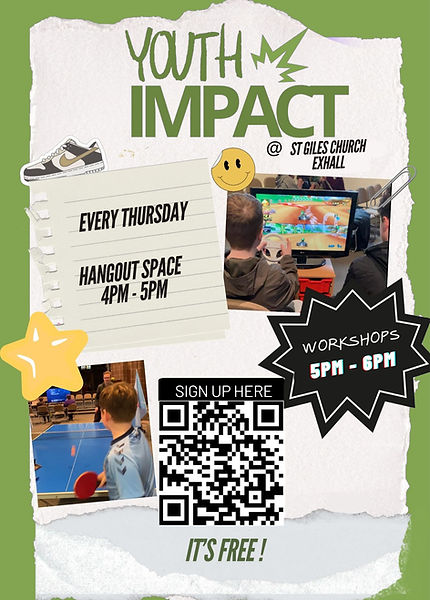 Youth Impact flyer